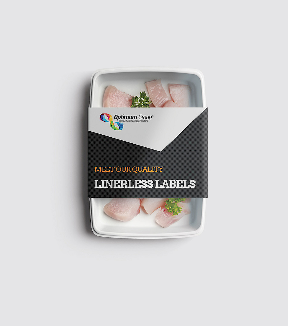 Linerless etiketten, Optimum Group™ Etiket Nederland, Zelfklevende etiketten, Linerless etiketten, Printers en toebehoren, Flexibele verpakking, Verpakkingsoplossingen